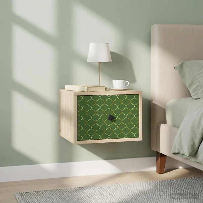 Vidaxl wandkastje geleen 2 st sonoma eiken 36 x 33 x 25 cm