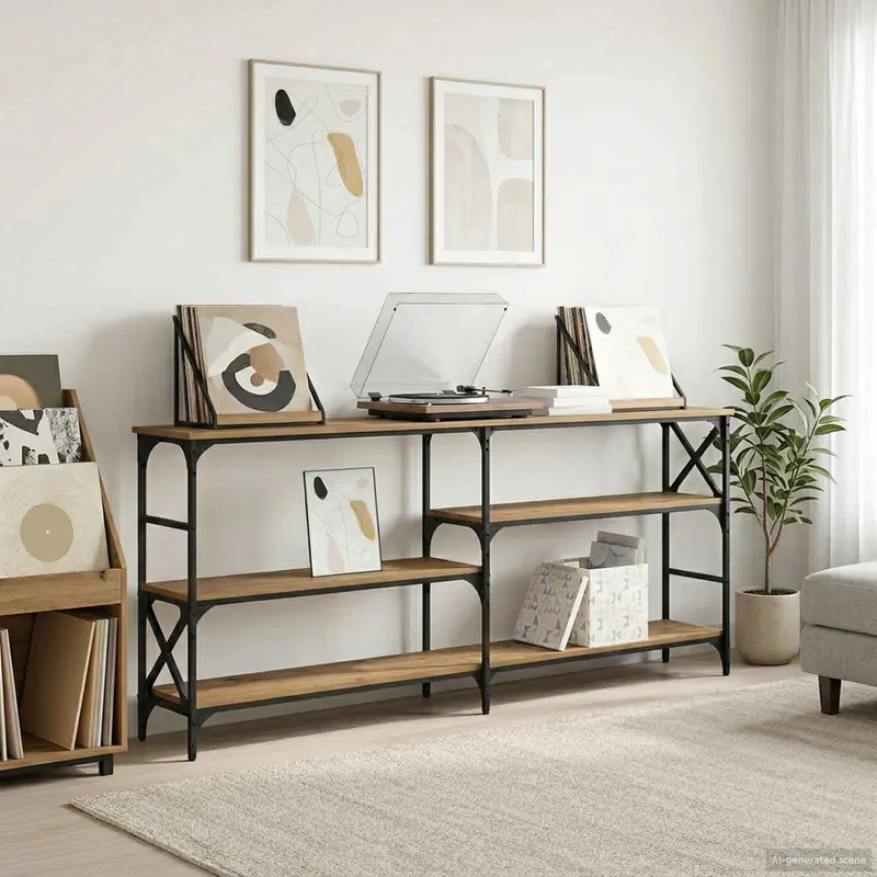 Vidaxl wandtafel metaal pb