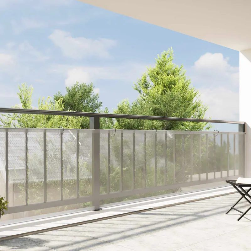 Vidaxl zeildoek 140 gsm transparant 10 x 1,5 m pe