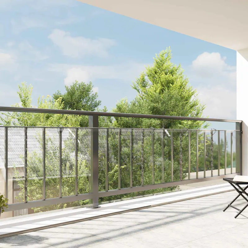 Vidaxl zeildoek 350 gsm transparant 10 x 1,5 m pvc
