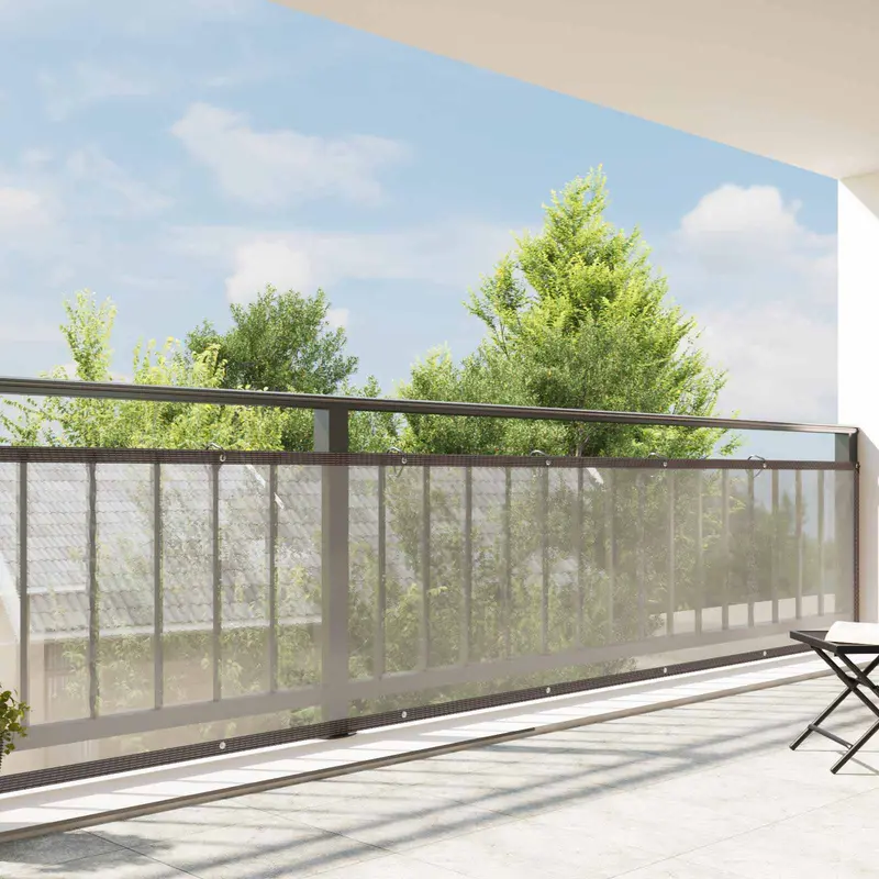 Vidaxl zeildoek doorzichtig 20 x 1,5 m pe