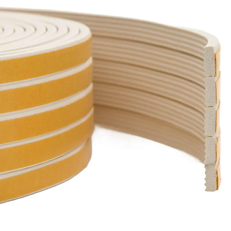 Vidaxl zelfklevende raamafdichting wit 10 x 4 mm 50 m epdm-schuim