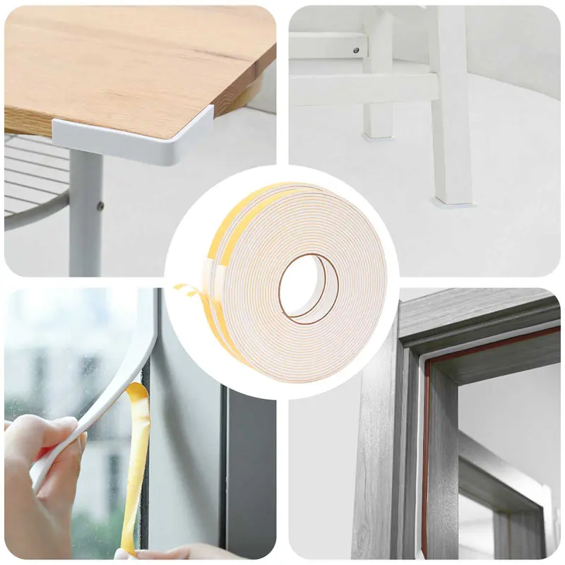 Vidaxl zelfklevende schuimtape 2 st wit 15mm x 10m cr schuim