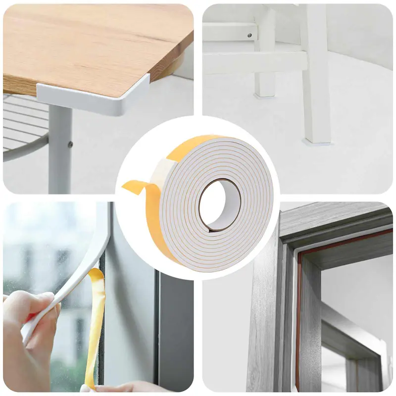 Vidaxl zelfklevende schuimtape 20 st wit 40mm x 5m cr schuim