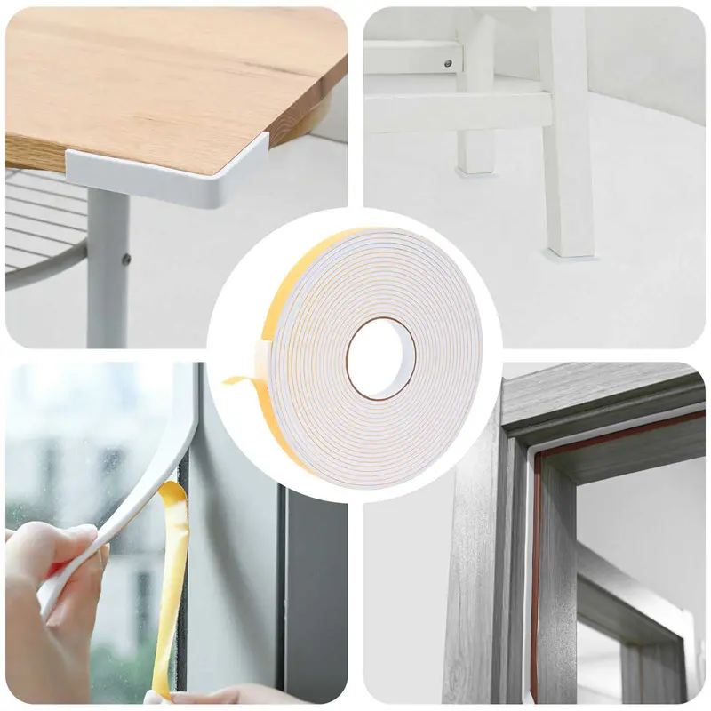 Vidaxl zelfklevende schuimtape wit 20mm x 10m cr schuim
