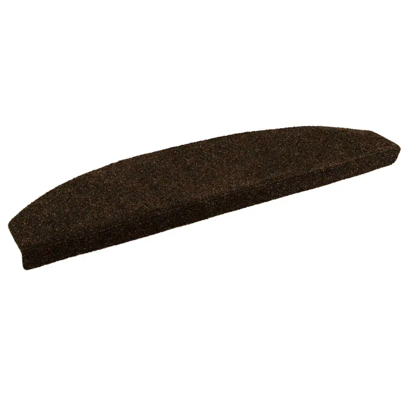 Vidaxl zelfklevende trapmatten 15 st 80 x 24,5 x 3,5 cm bruin