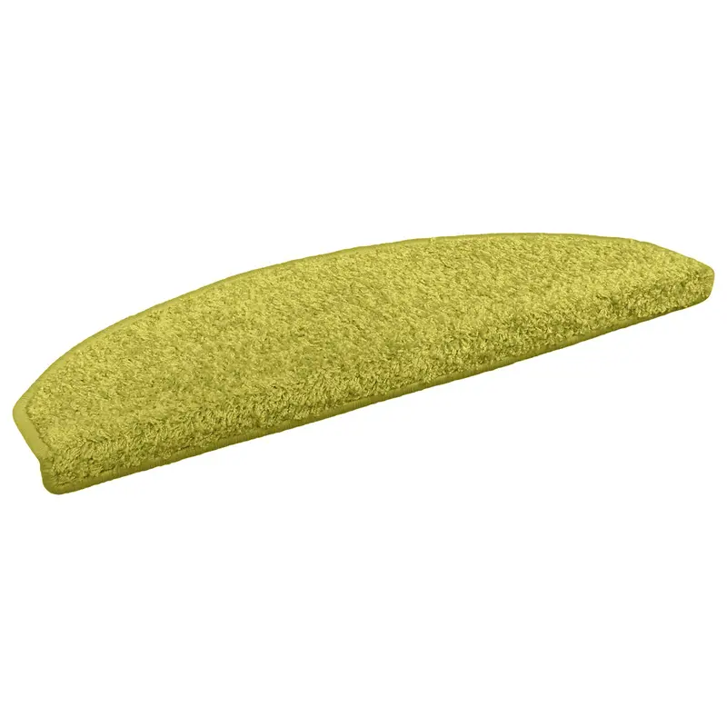 Vidaxl zelfklevende trapmatten 15 st 80 x 24,5 x 3,5 cm groen