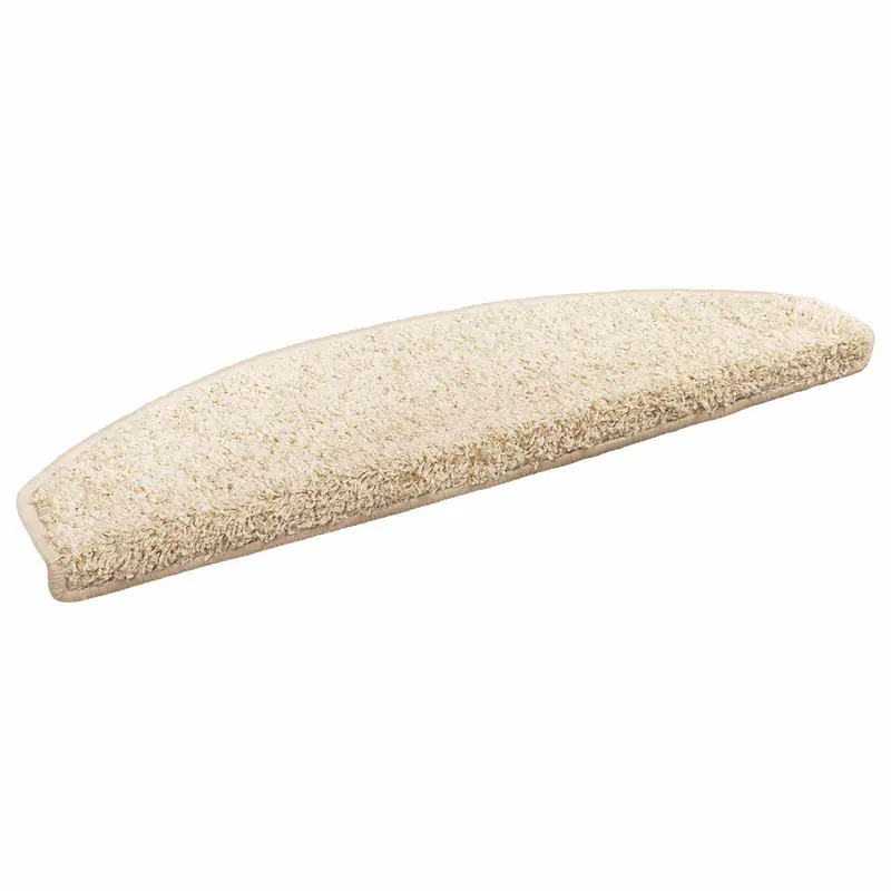 Vidaxl zelfklevende trapmatten 15 st 80 x 24,5 x 3,5 cm licht bruin