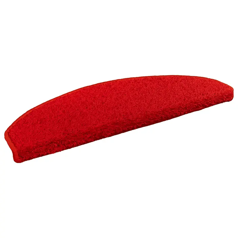 Vidaxl zelfklevende trapmatten 15 st 80 x 24,5 x 3,5 cm rood