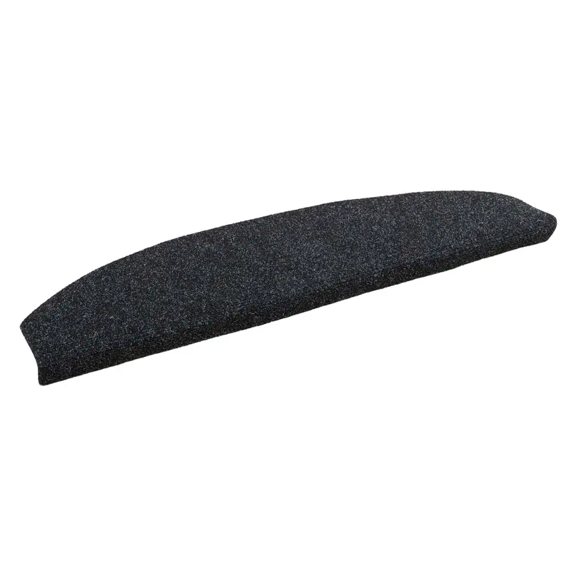 Vidaxl zelfklevende trapmatten 15 st 80 x 24,5 x 3,5 cm zwart