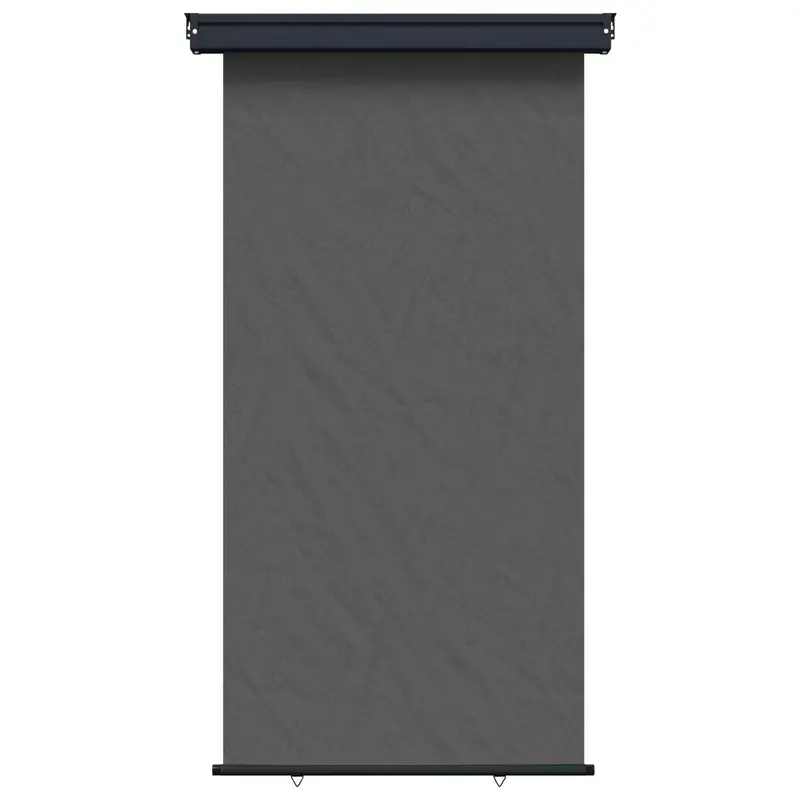 Vidaxl zijscherm balkon 117 x 250 cm 100% polyester ijzer staal
