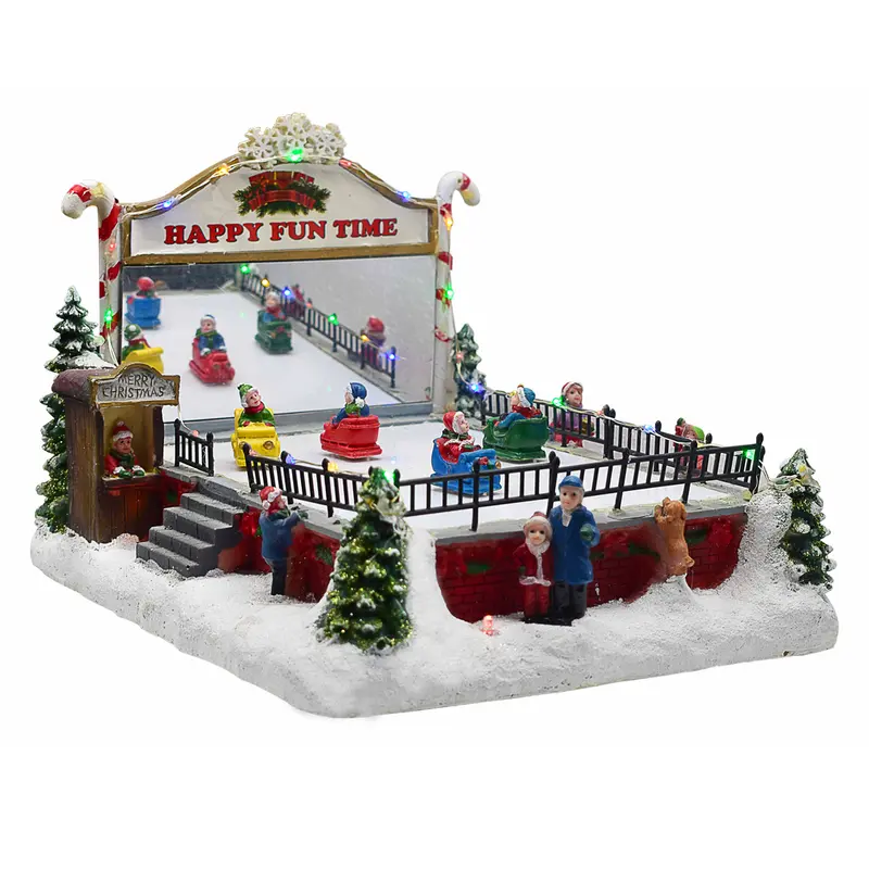 Villaggetto Autoscontro - Miniature Natale