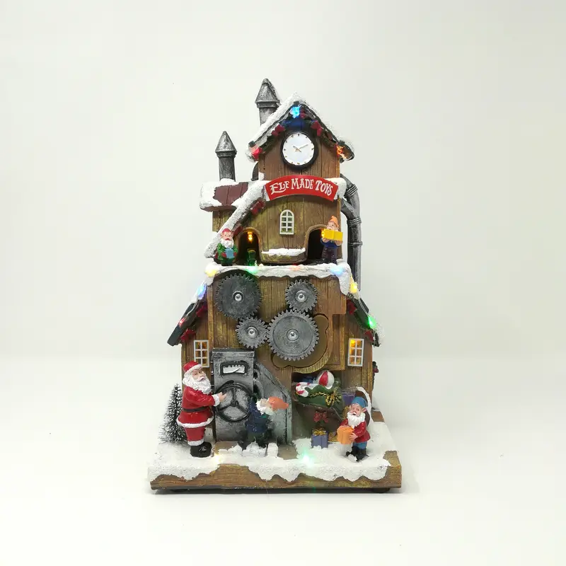 Villaggetto musicale natalizio - Laboratorio di Babbo Natale