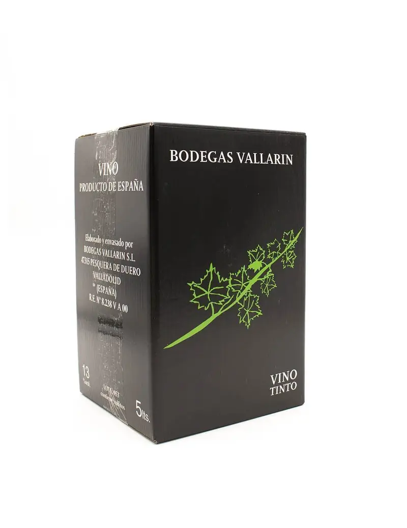 VINO TINTO BAGINBOX TIPO RIBERA 5L