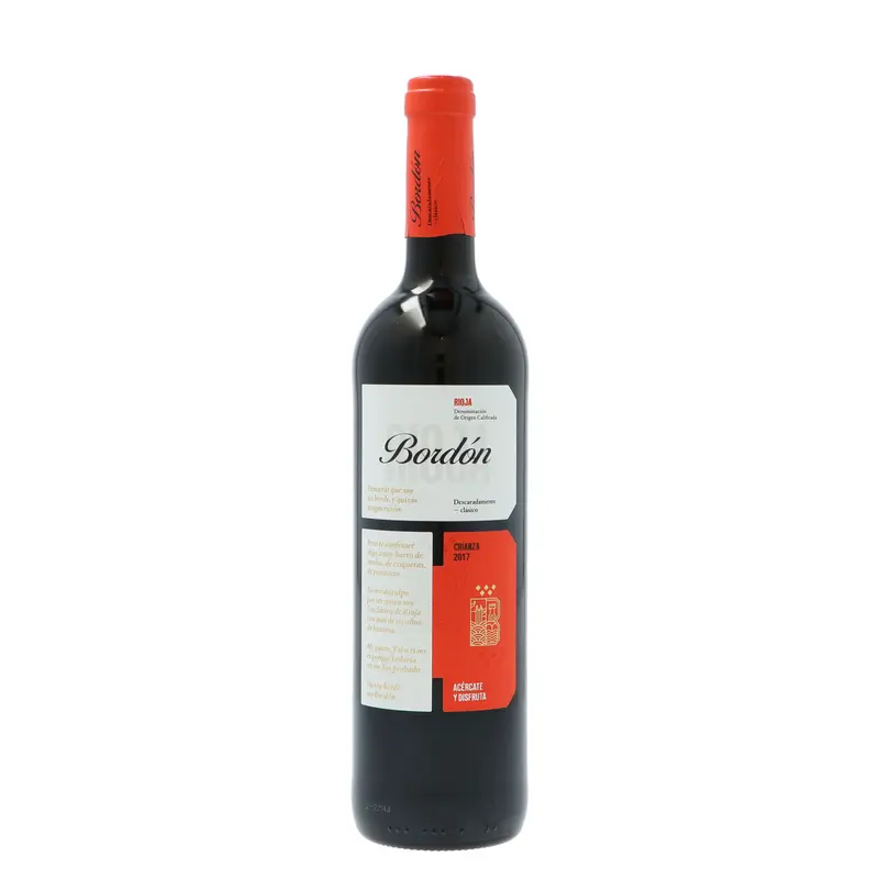 VINO TINTO BORDON CRIANZA 3/4