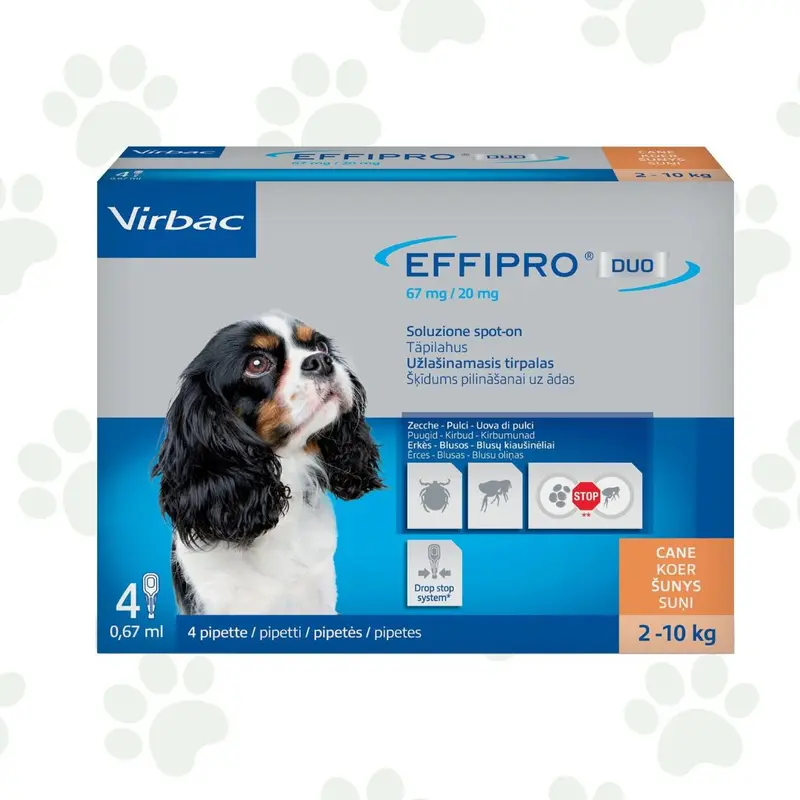 Virbac - Effipro Duo antiparassitario spot-on per cane