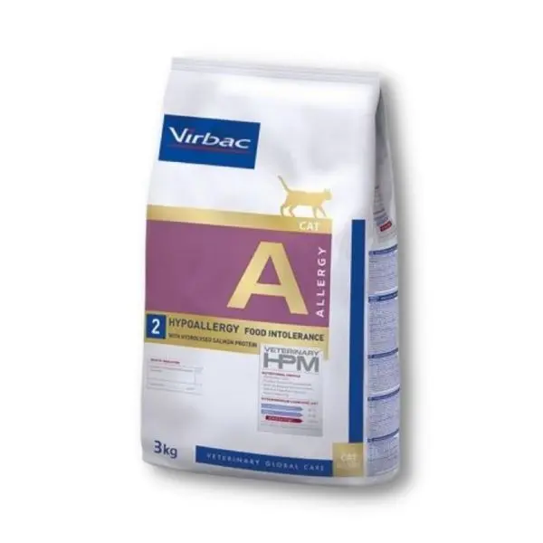 Virbac HPM A2 Cat 3 kg – Pienso Hipoalergénico para Gatos