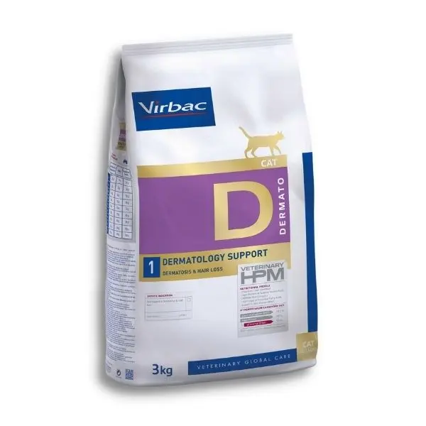 Virbac HPM D1 Cat – Pienso Digestivo para Gatos | Alta Digestibilidad