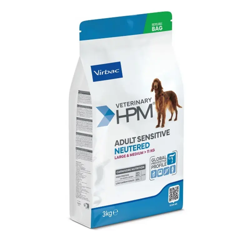 Virbac HPM Sensitive Digest Neutered Large & Medium 12 kg