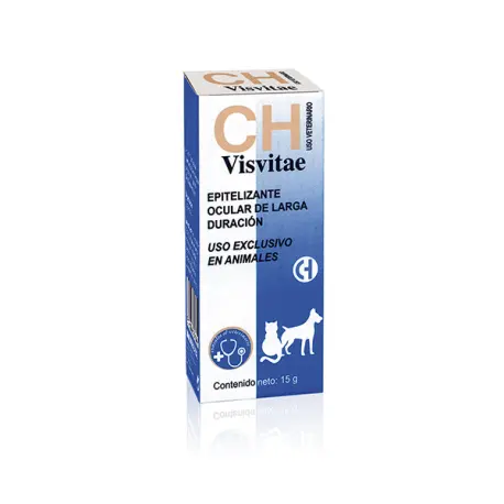 VisVitae Gel 15 g – Gel Oftálmico Hidratante para Perros y Gatos | Chemical Ibérica
