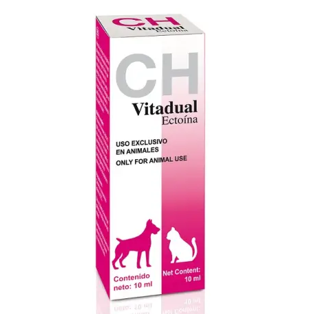 VitaDual Ectoina 10 ml – Gotas Hidratantes Oculares para Perros y Gatos