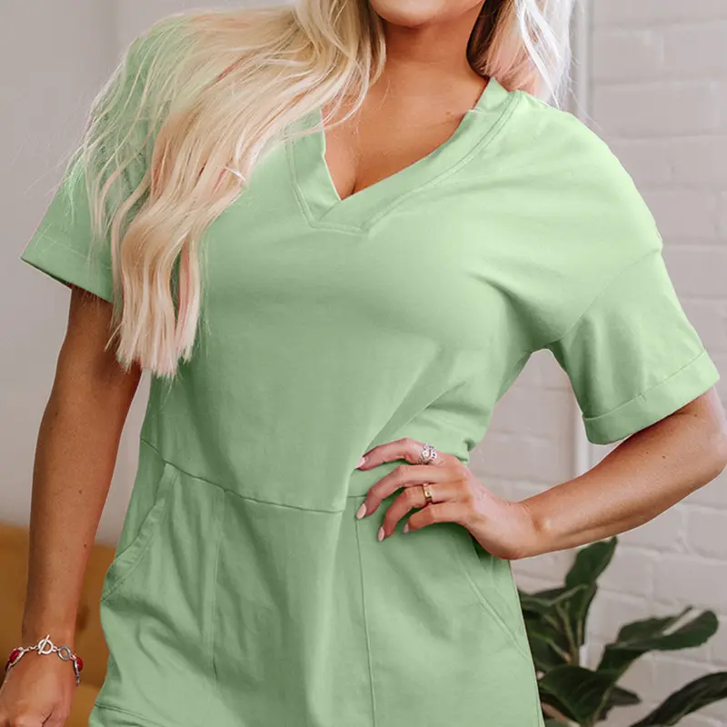 Vivienne Half Sleeve Knit Romper