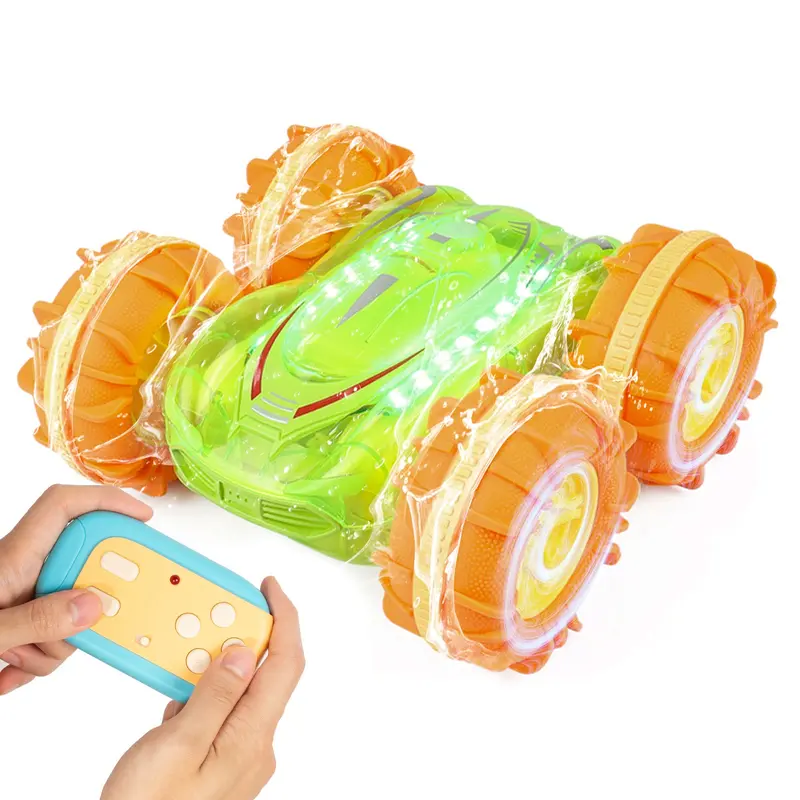 Voiture acrobatique RC - Vert (Modèle 1)