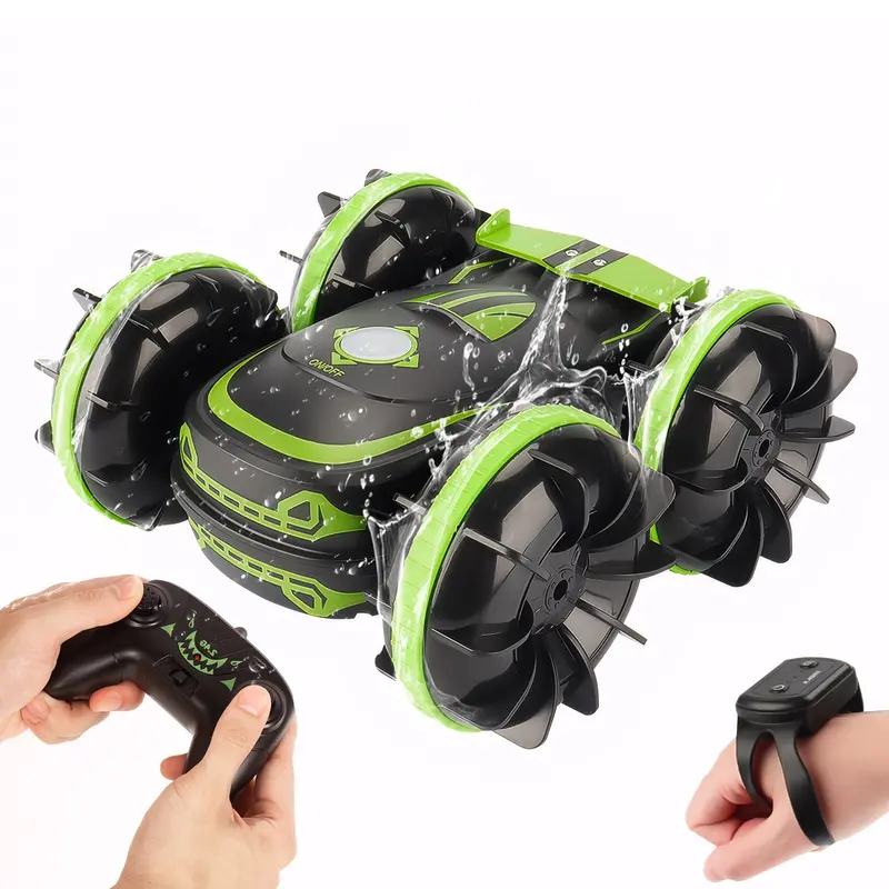 Voiture acrobatique RC - Vert (Modèle 2)