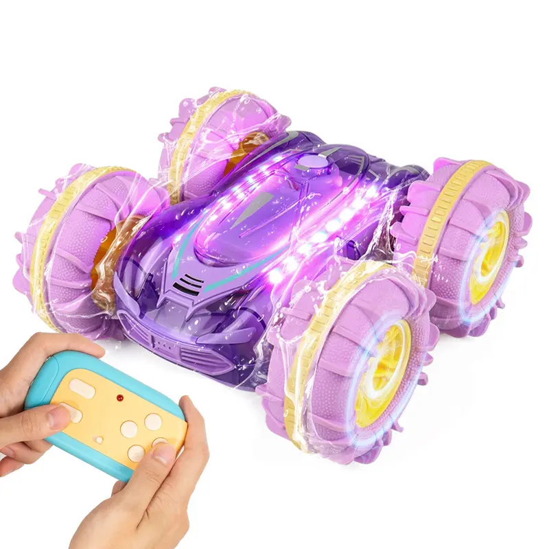 Voiture acrobatique RC - Violet (Modèle 1)