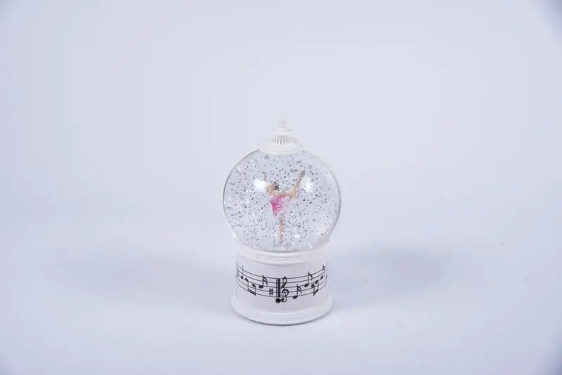 Waterball Ballerina Glitter in Movimento