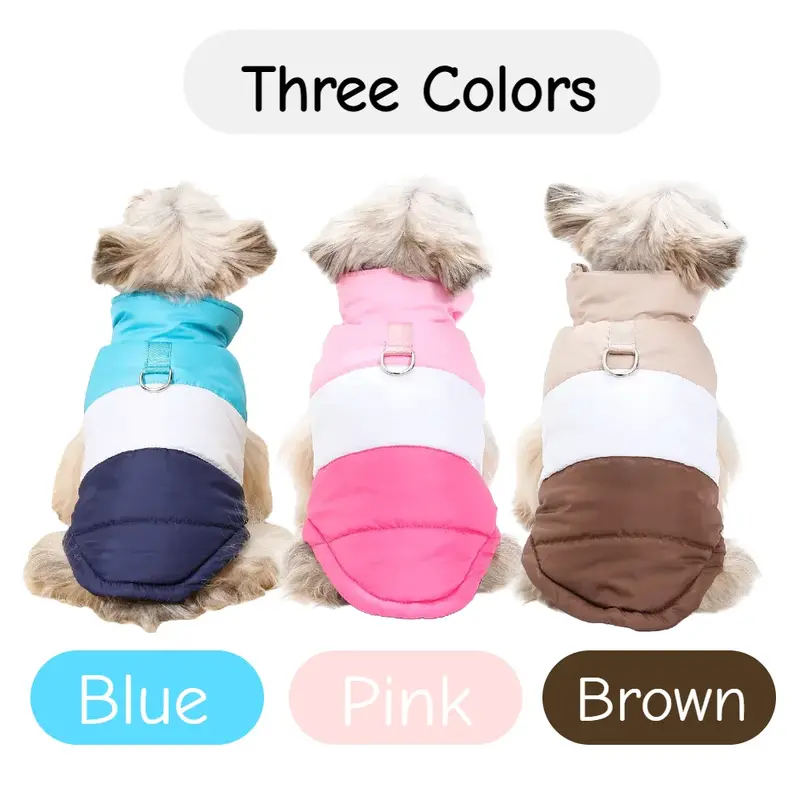 Waterproof Dog Jacket with D-Ring