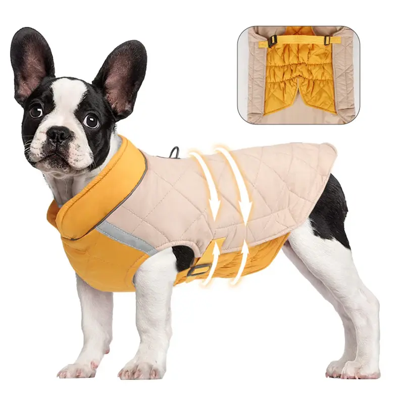 Waterproof Winter Dog Jacket – Warm Padded Coat for Pets