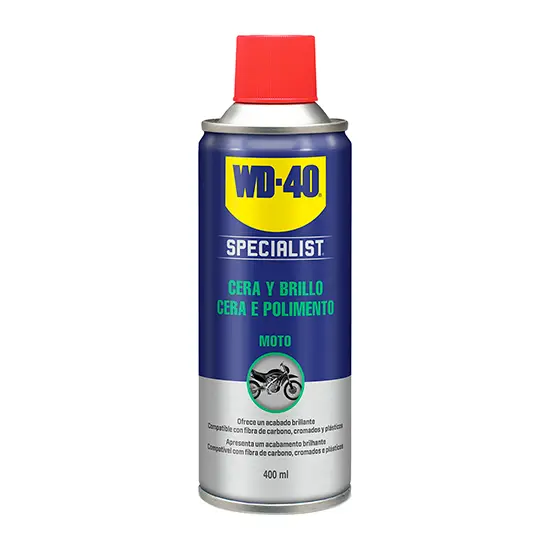 WD-40 SPECIALIST MOTO CERA Y BRILLO 400ML