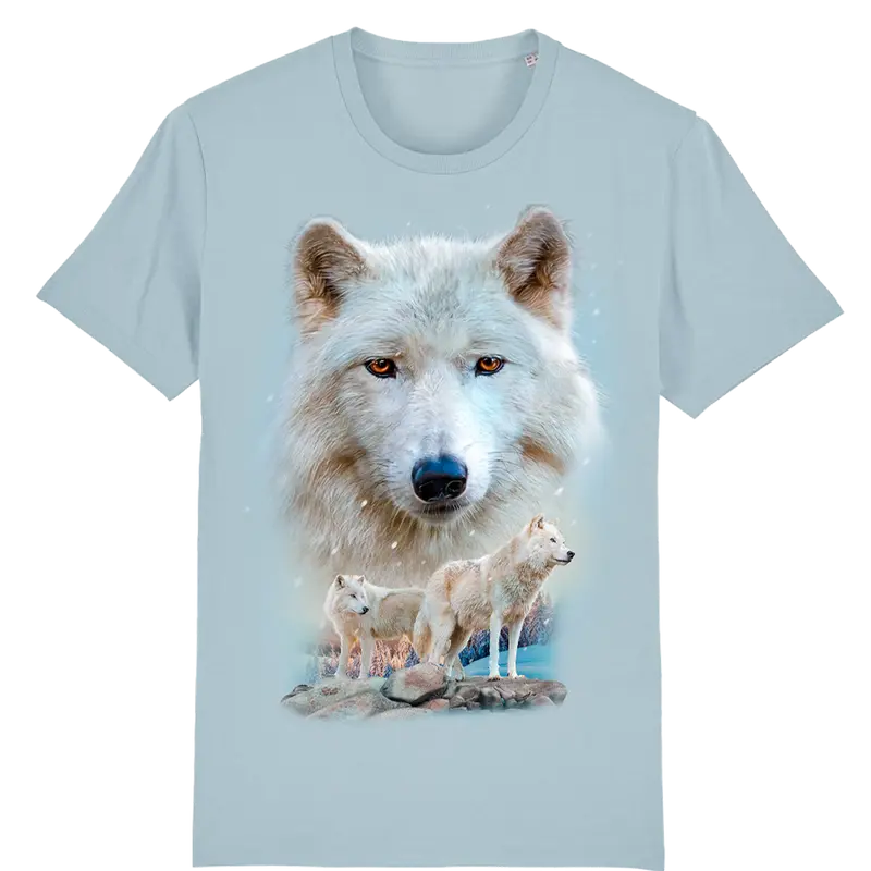 White Wolf Scene T-Shirt