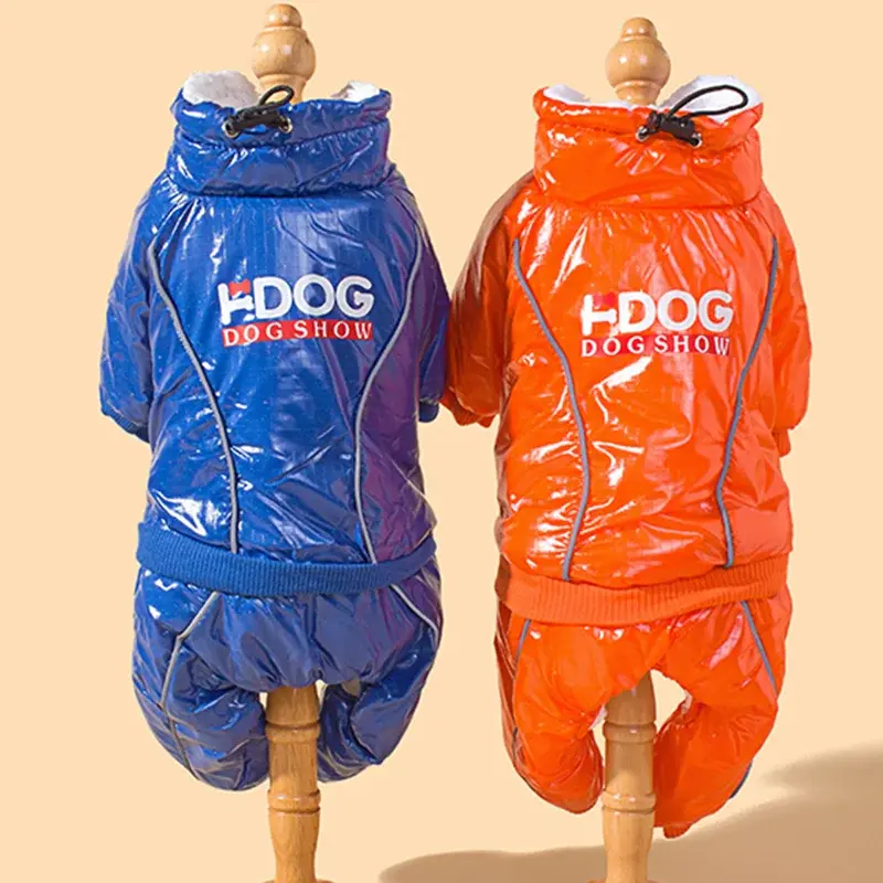 Winter Dog Coat – Warm Cotton-Padded Jacket for Small & Medium Dogs