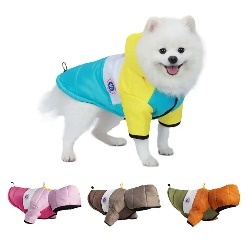 Winter Dog Onesie – Warm Fleece Coat for Small Dogs