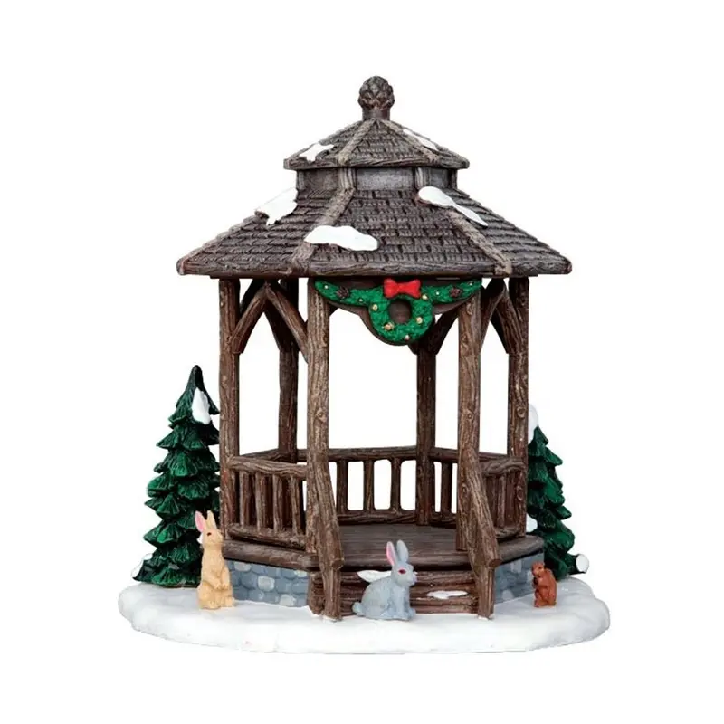 Winter Gazebo (cod. 43084) - Gazebo Innevato Lemax