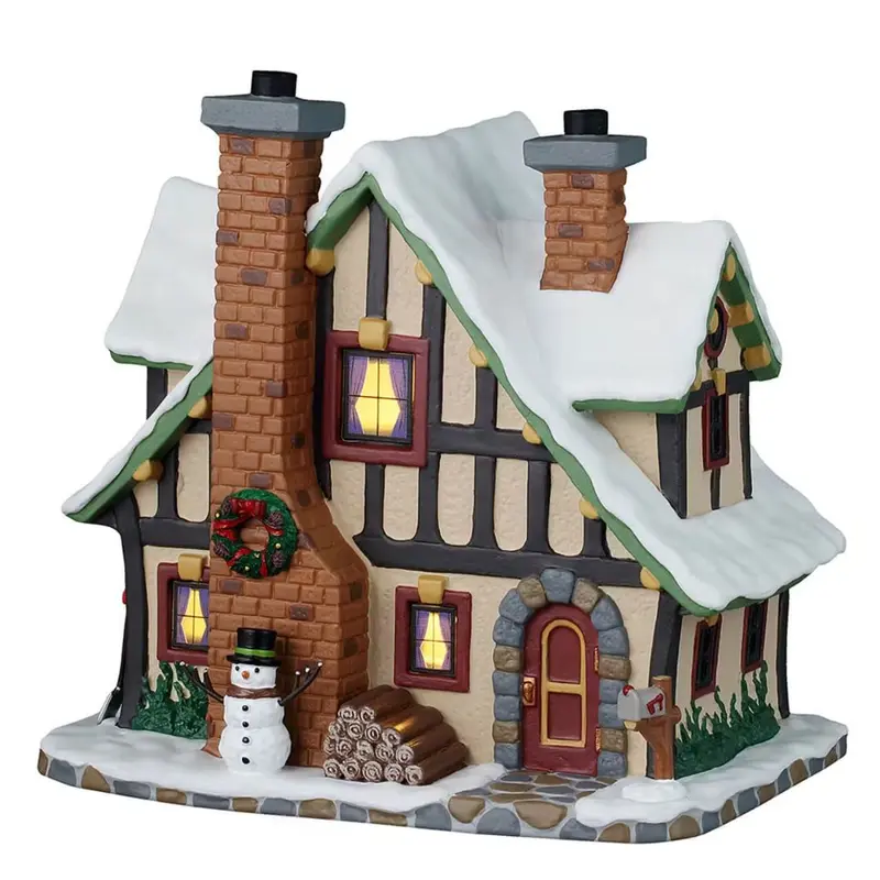 Winter Holiday Lodge (cod. 55339) - Casetta luminosa Lemax