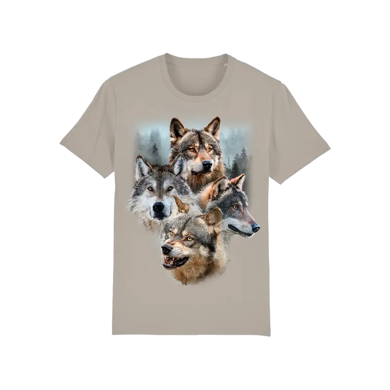 Wolf Expression T-shirt kid