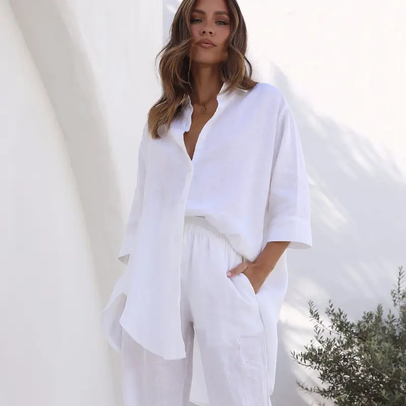 Women’s Relaxed Fit Linen Shirt
