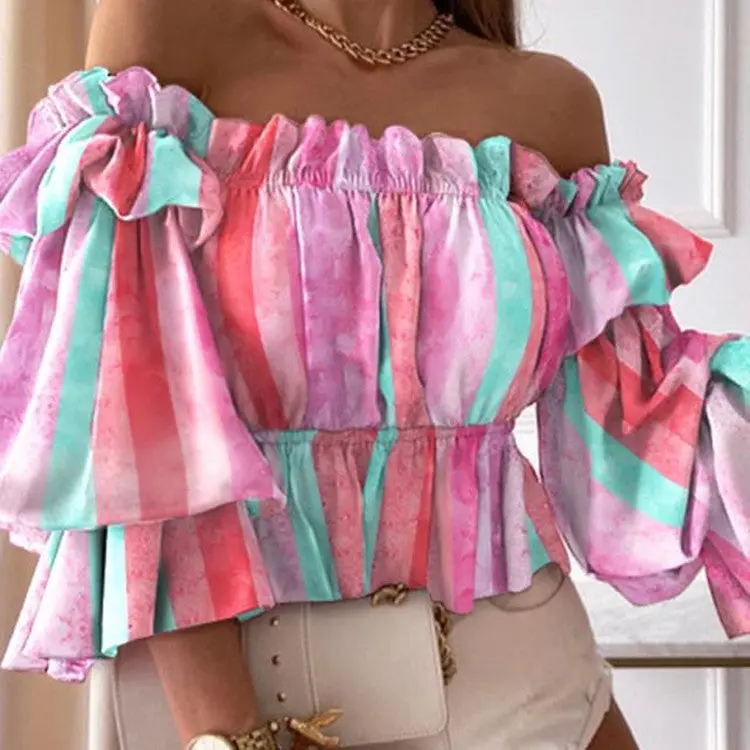 Women’s Sexy Long Sleeve Blouse