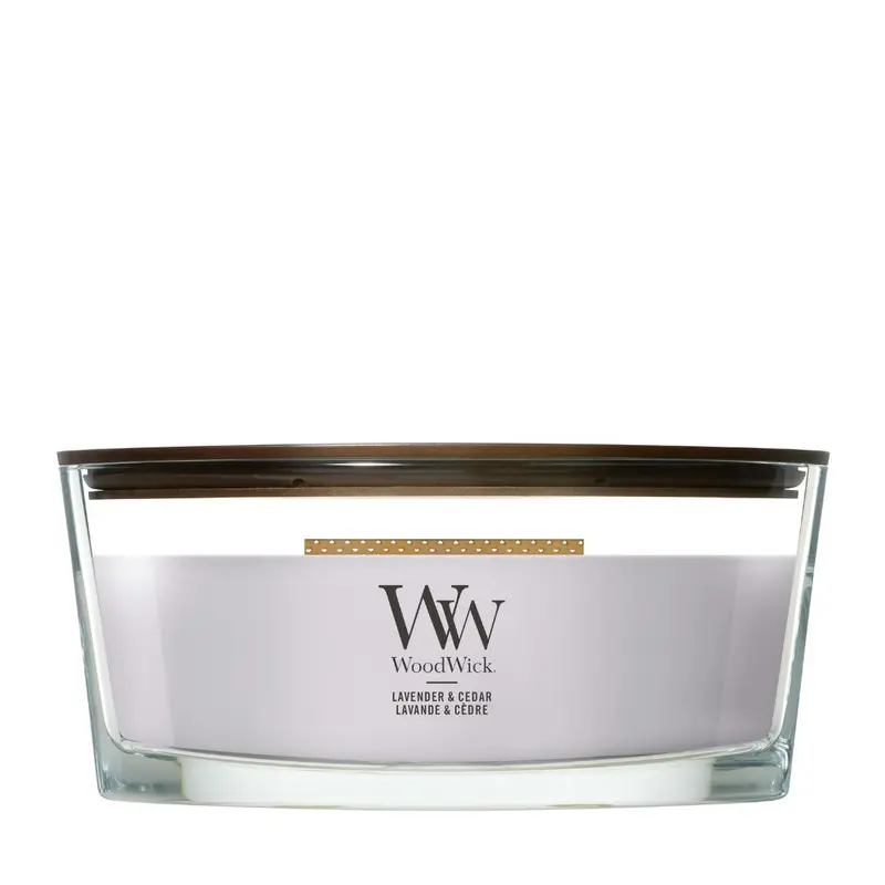 WoodWick - Candela lavender & cedar