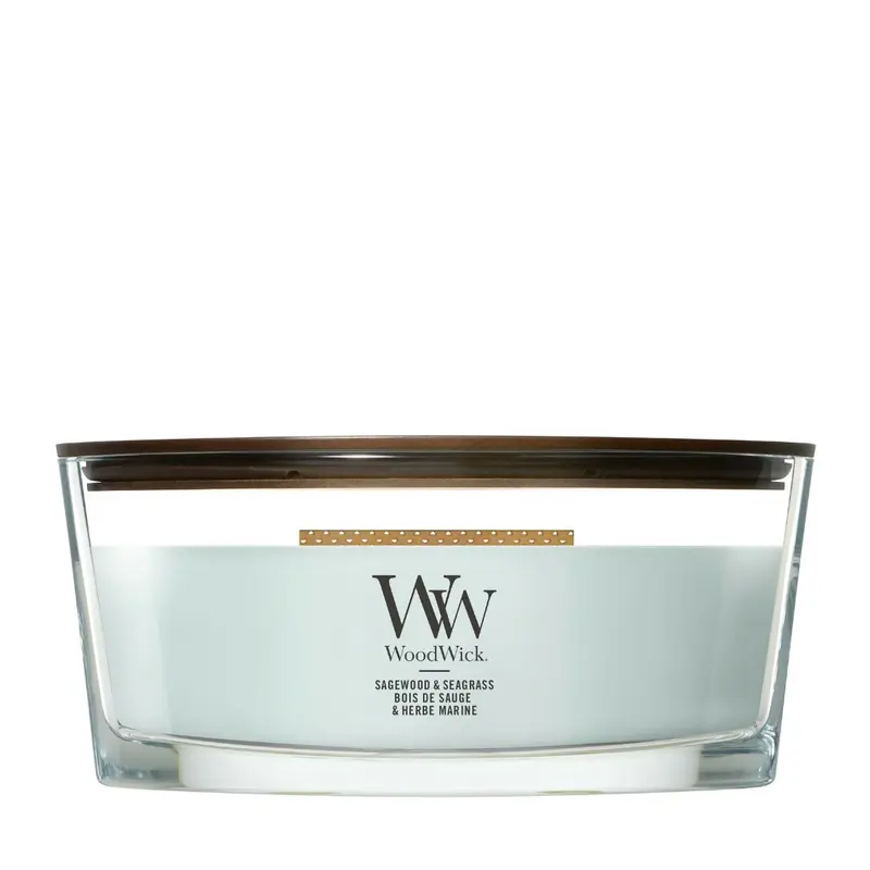 WoodWick - Candela sagewood & seagrass