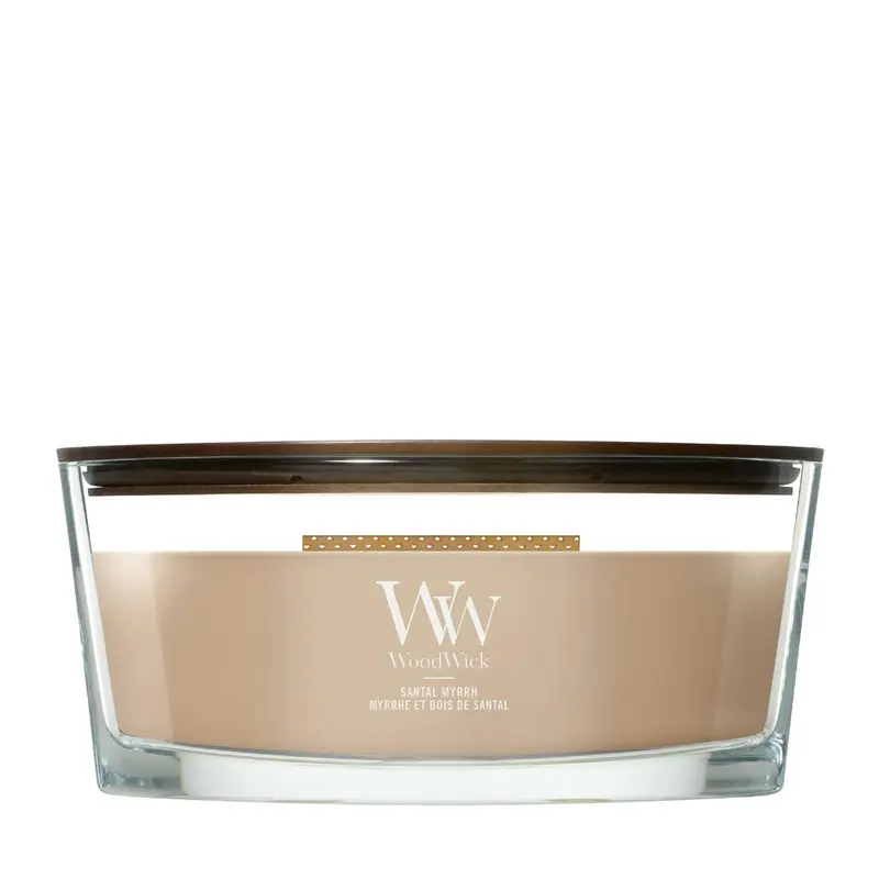 WoodWick - Candela santal myrrh