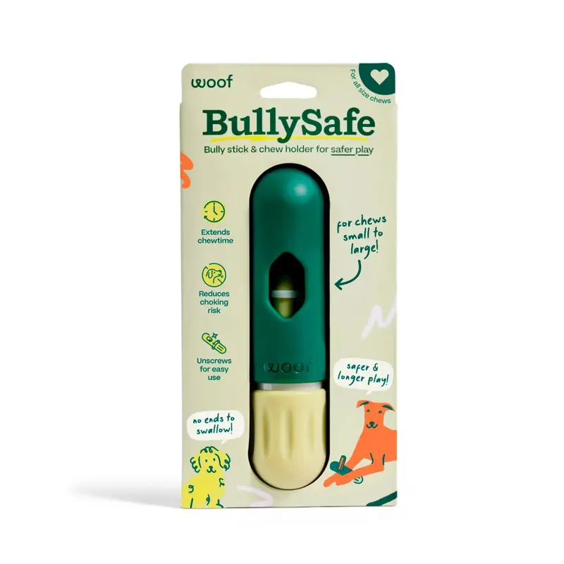 WOOF - BullySafe - Support de Mastication Sécurisé pour Chien