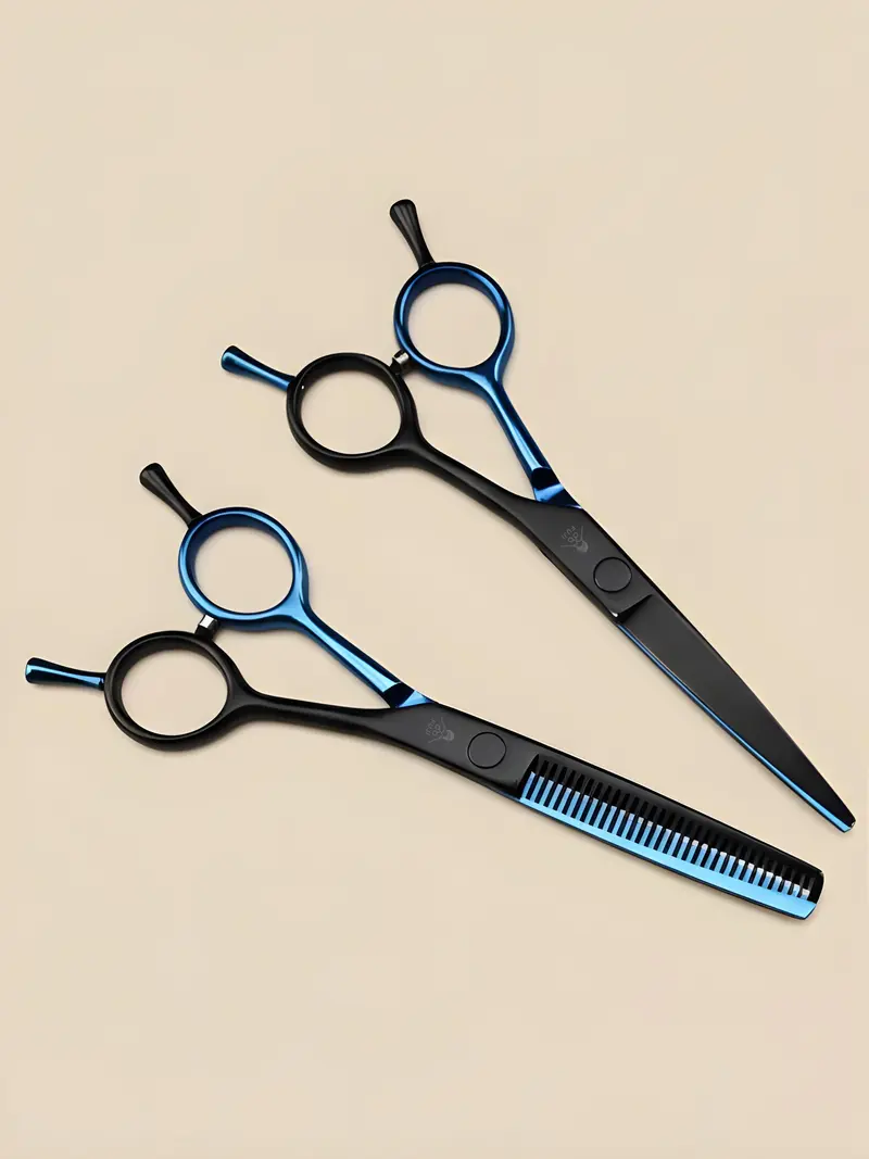 Yami Azure – Professional 5.5" Right-Handed Japanese Steel Hairdressing Scissors