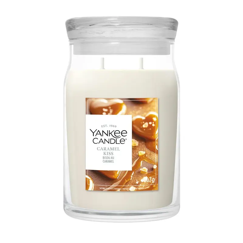 Yankee Candle - Candela caramel kiss