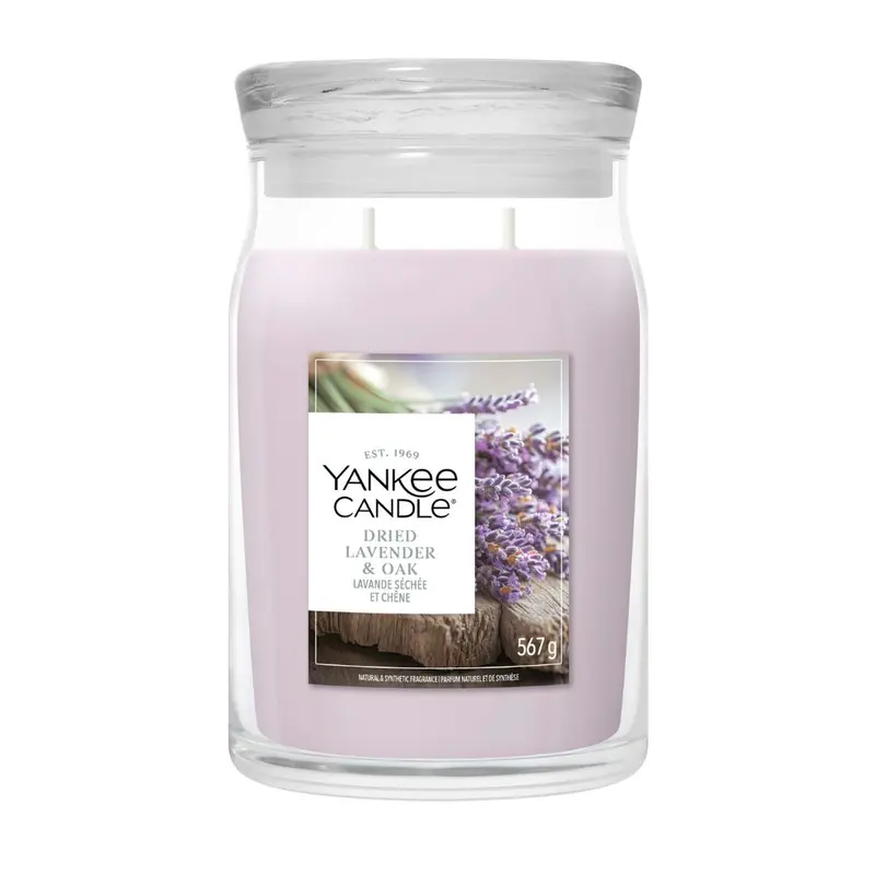 Yankee Candle - Candela dried lavender & oak