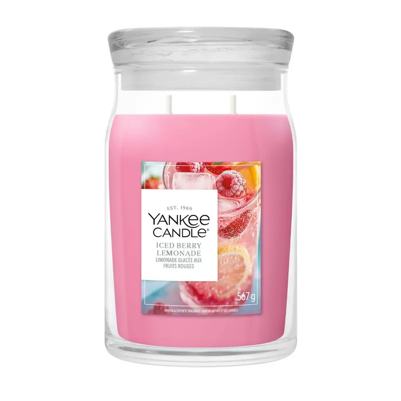 Yankee Candle - Candela iced berry lemon