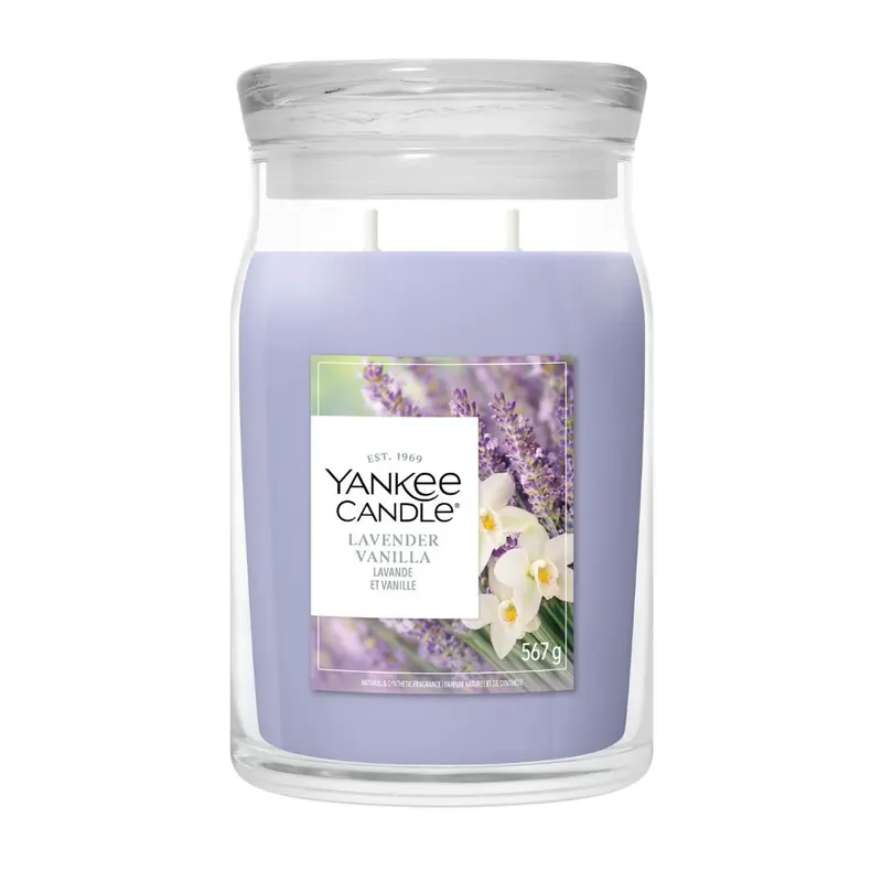 Yankee Candle - Candela lavender vanilla